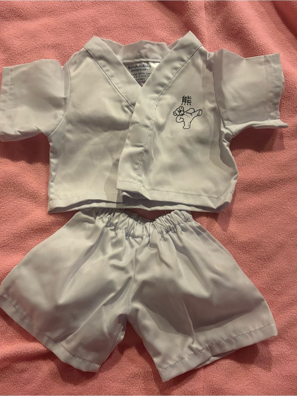 Build a Bear Karate Outfit with belts